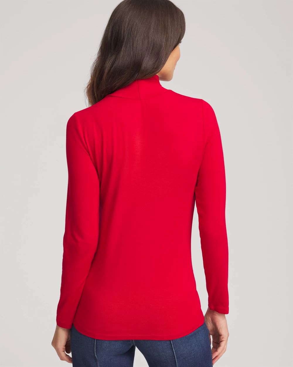 Touch of Cool™ Mockneck Layering Tee click to view larger image.