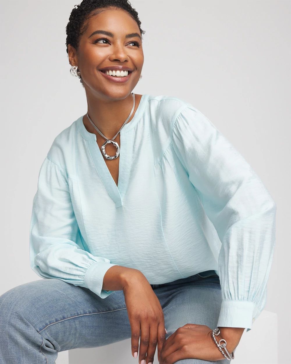 Woven Relaxed-Fit Shirt click to view larger image.