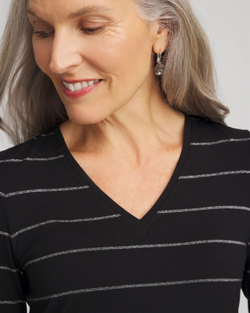 Touch of Cool™ Lurex Layering Tee