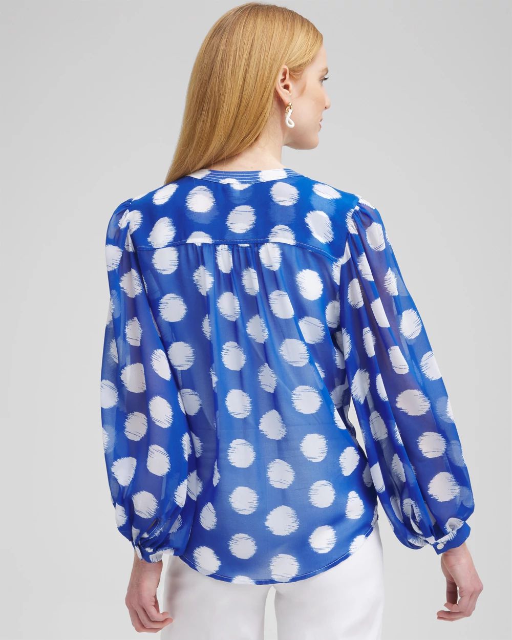 Ikat Dots Blouse