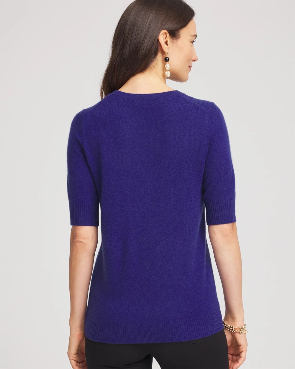 Crewneck Cashmere Pullover Sweater