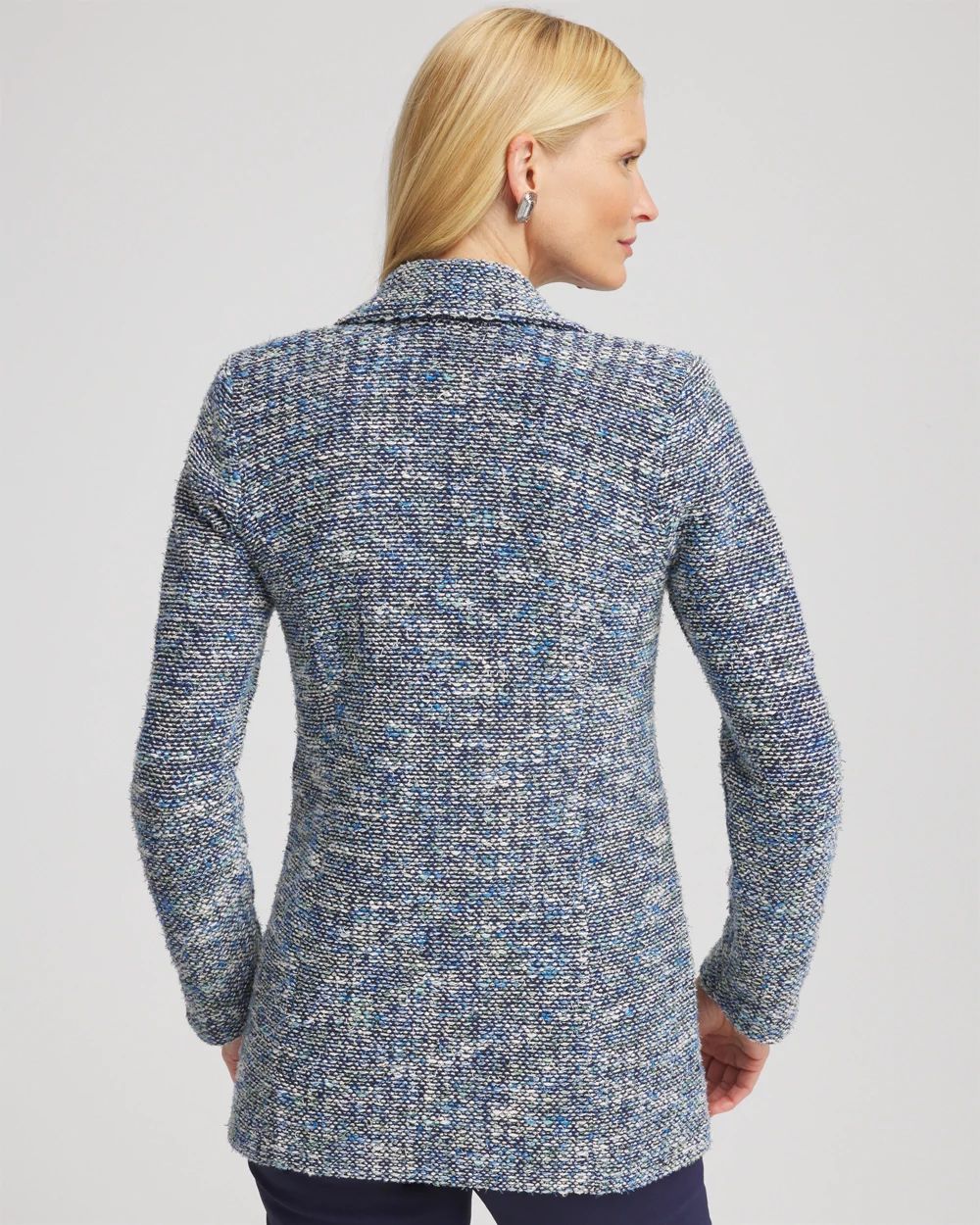 Tweed Double-Breasted Blazer