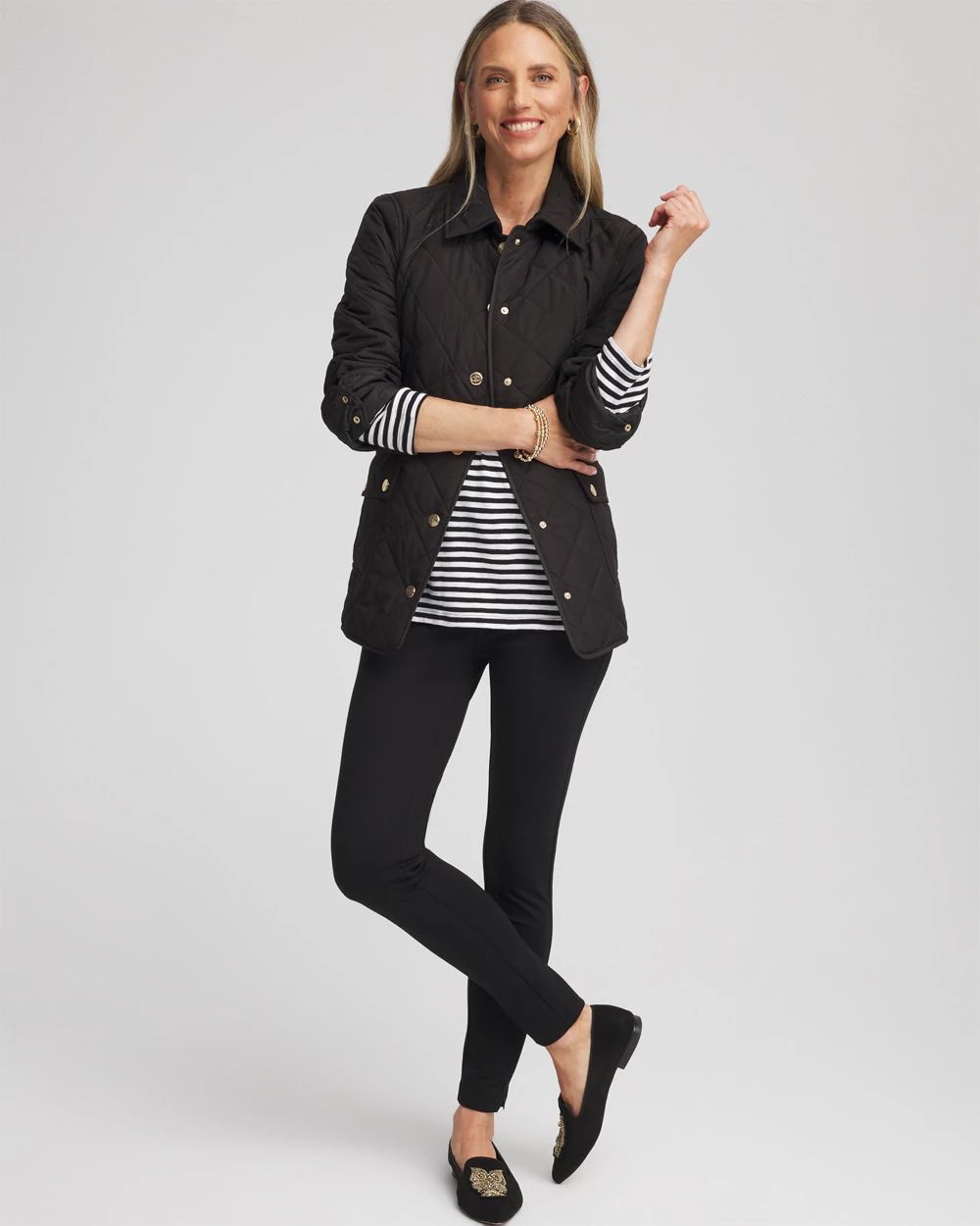 Quilted Barn Jacket click to view larger image.