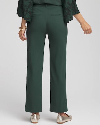 Petite Bi-Stretch Straight Ankle Pants click to view larger image.
