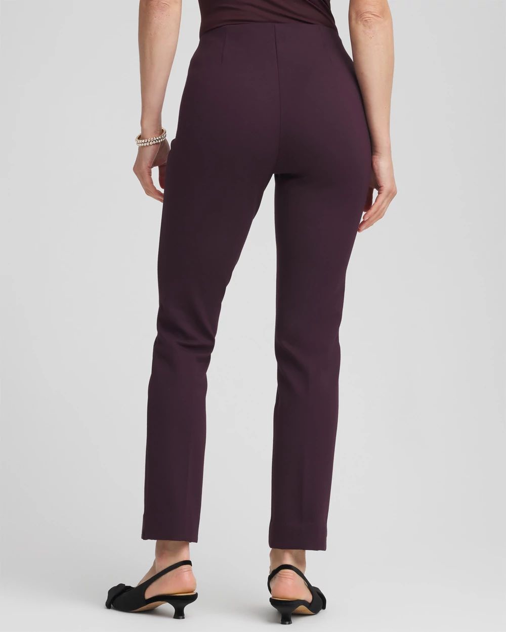 Juliet Slim Trim Detail Ankle Pants