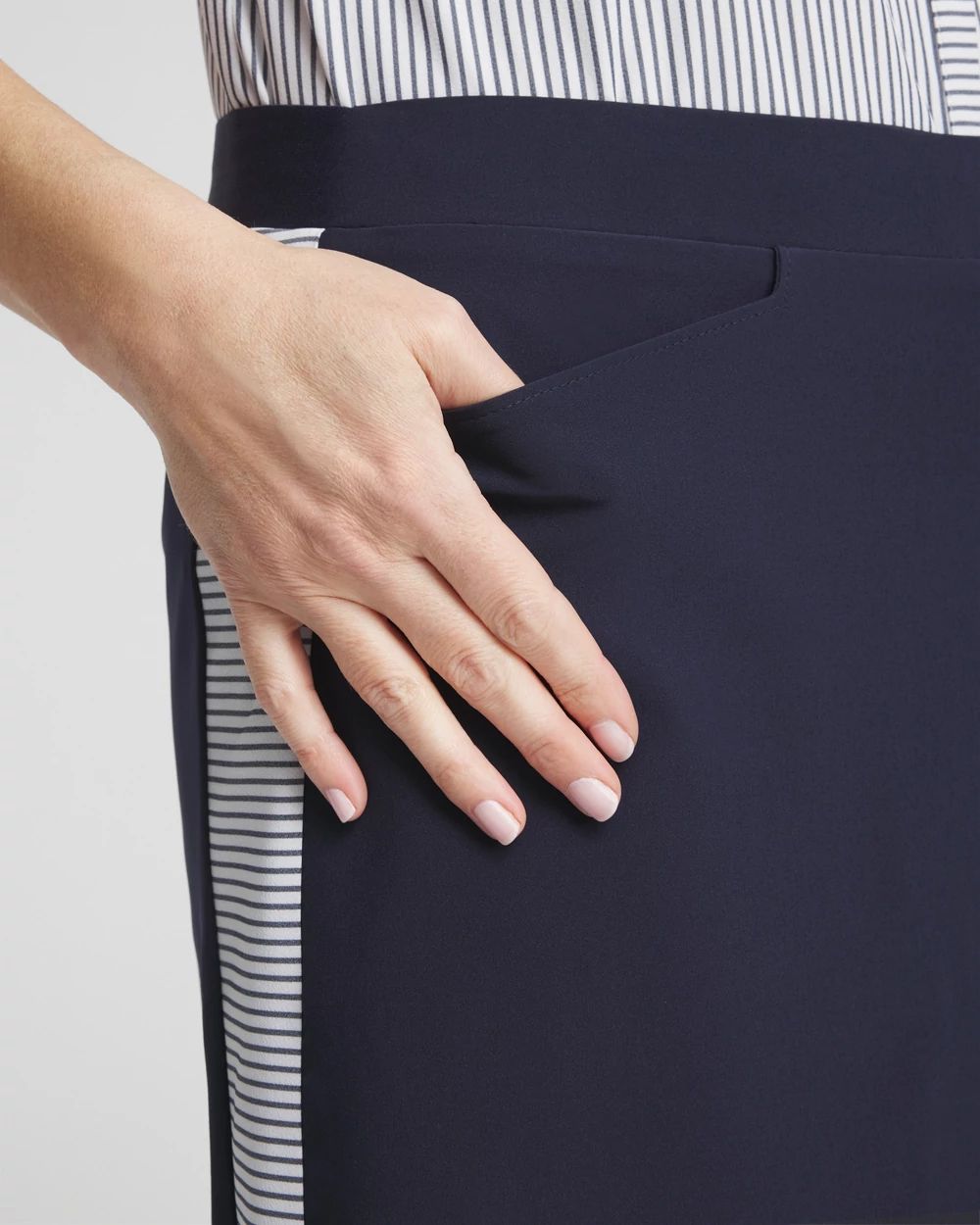 Zenergy® UPF Neema Side Stripe Skort click to view larger image.