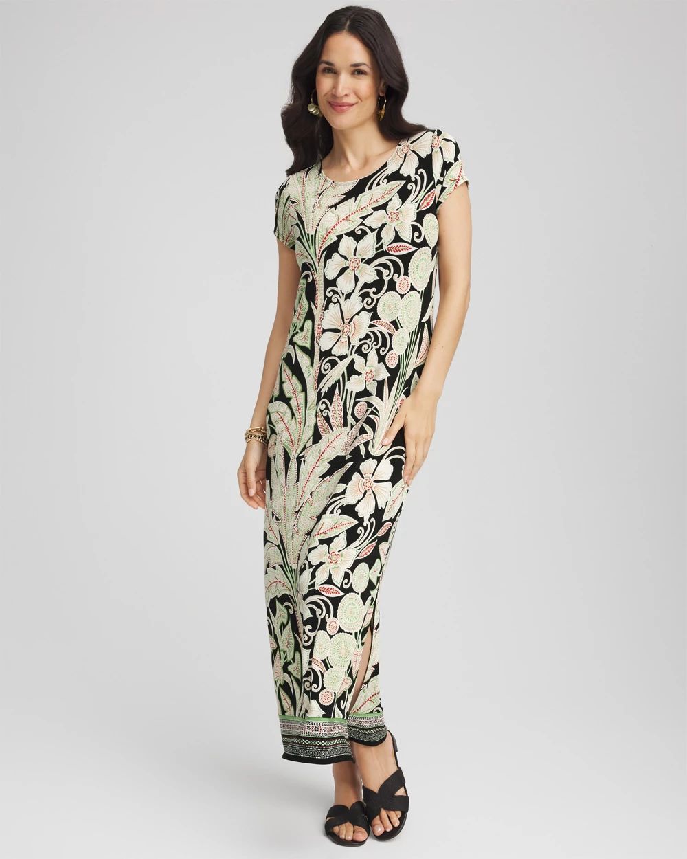Travelers™ Island Motif Maxi Dress