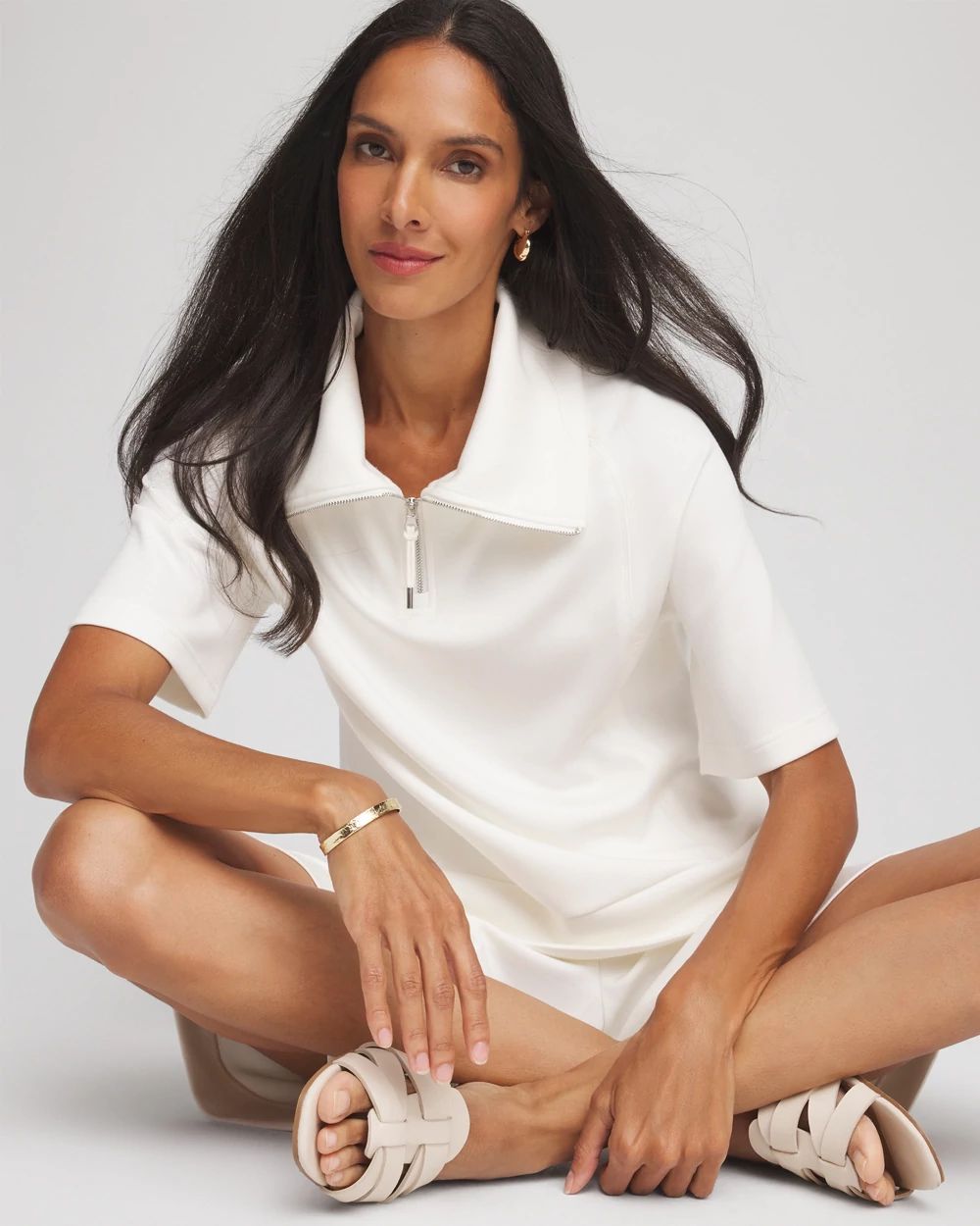 Zenergy® Soft Half-Zip Top click to view larger image.