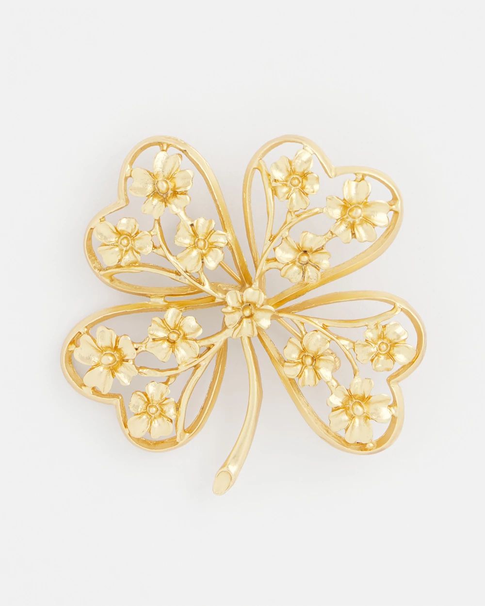 Clover Brooch