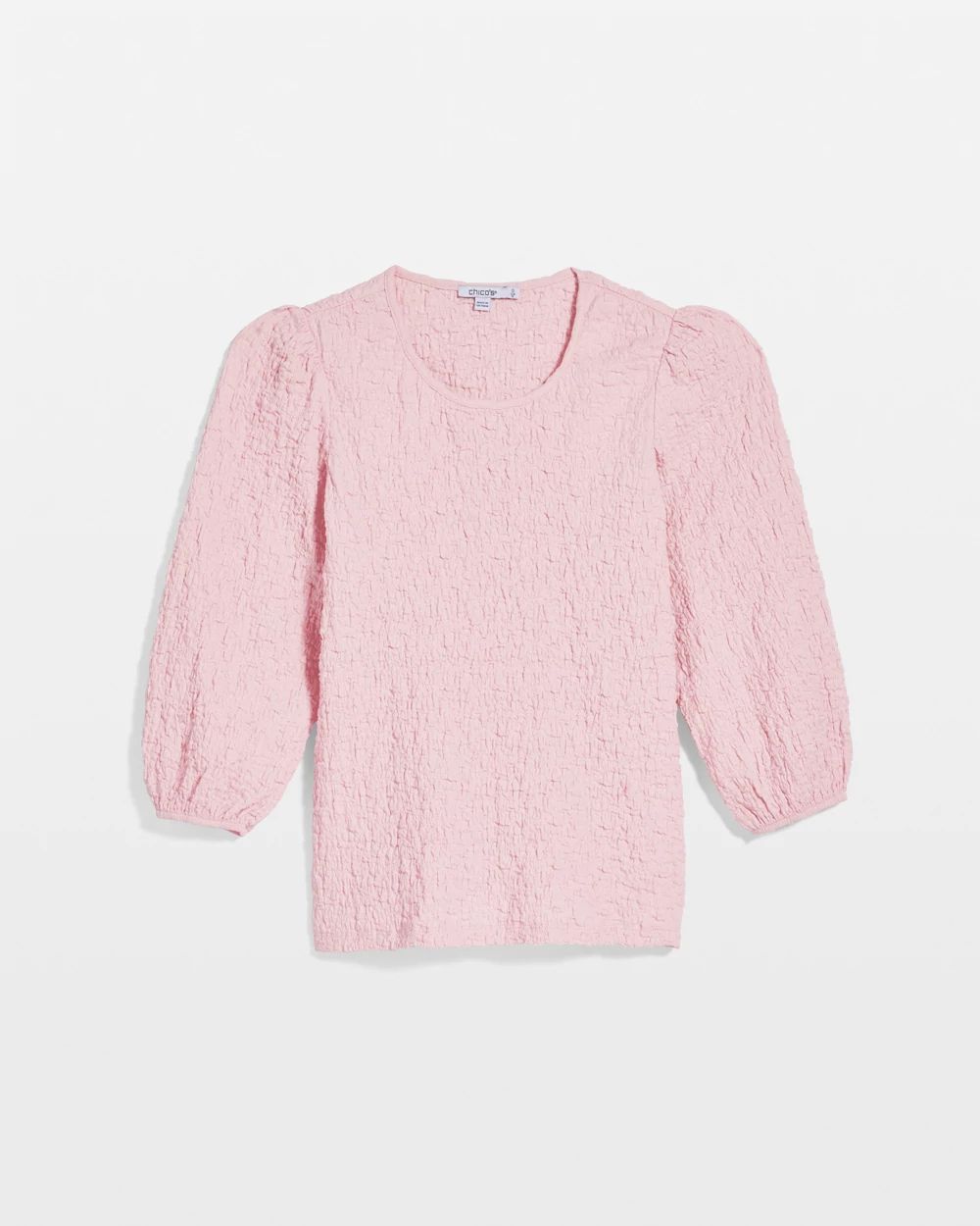 Textured Feminine Tee click to view larger image.