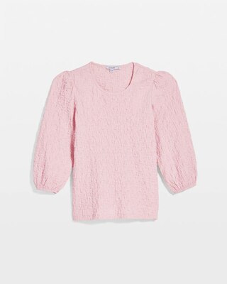 Textured Feminine Tee click to view larger image.