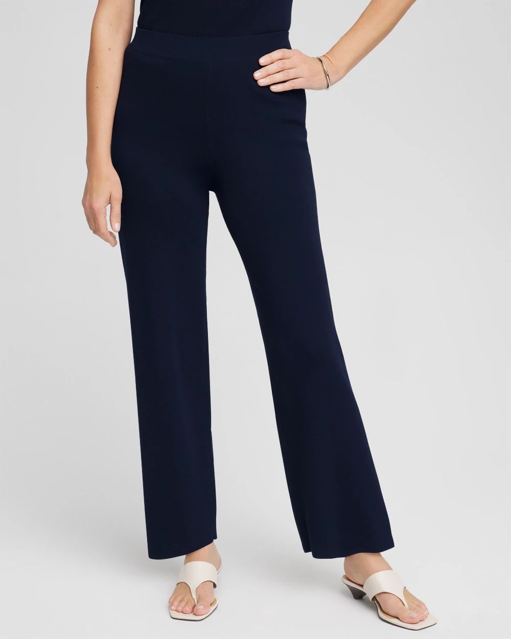 Travelers™ Sweater Knit Wide-Leg Pants
