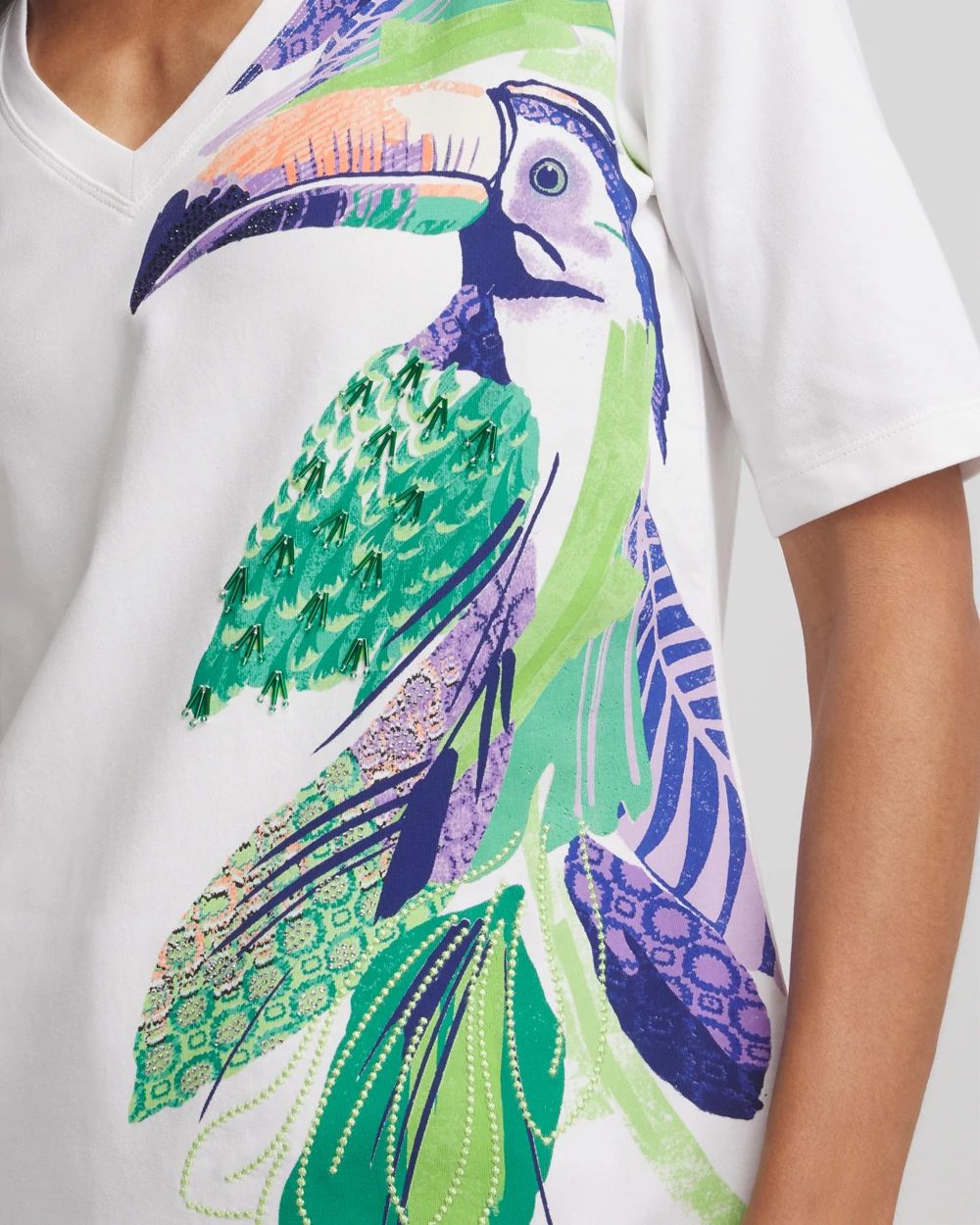 Island V-Neck Perfect Tee