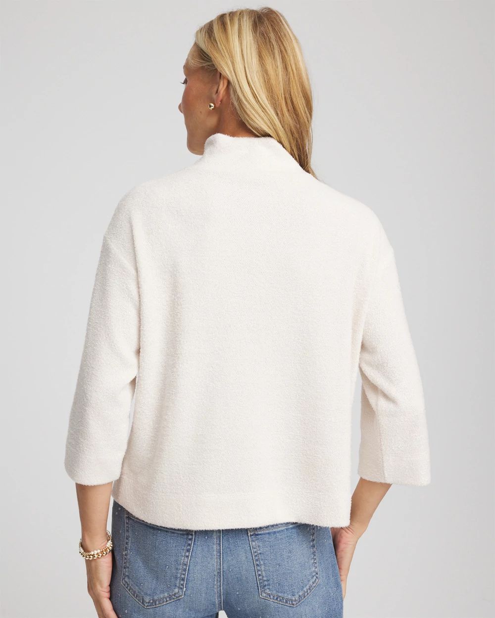 Jacquard Cozy Turtleneck
