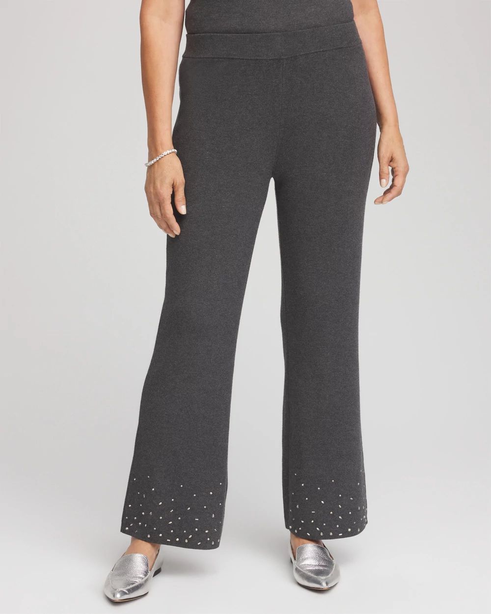 Travelers™ Embellished Straight-Leg Pants