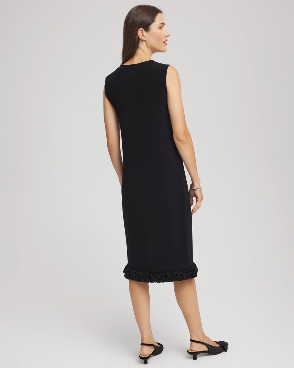 Travelers™ Fringe Hem Tank Dress