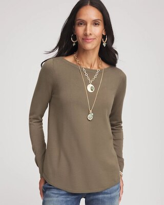 Ella Bateau Pullover Sweater