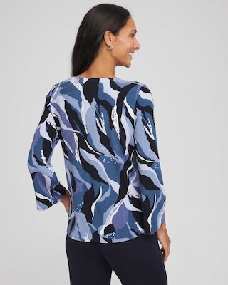 Travelers™ Wave Straight Neck Tunic click to view larger image.