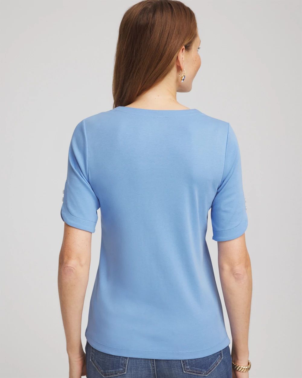 Short Sleeve Pima Tee click to view larger image.