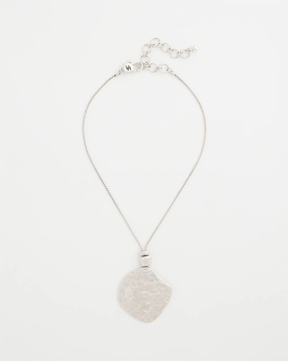 Short Silver Pendant