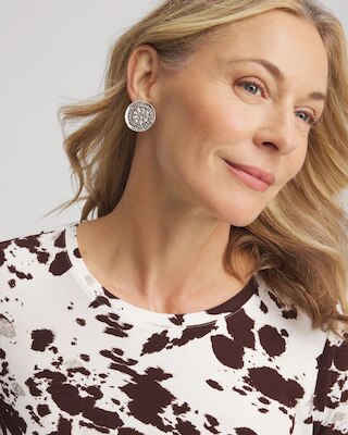 Medallion Earrings click to view larger image.