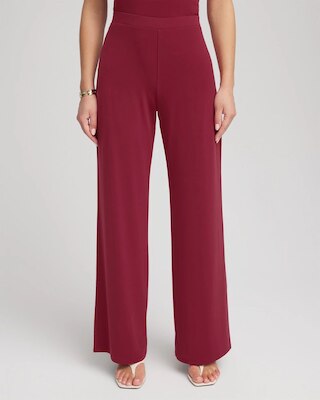 Travelers™ Knit Wide-Leg Pants