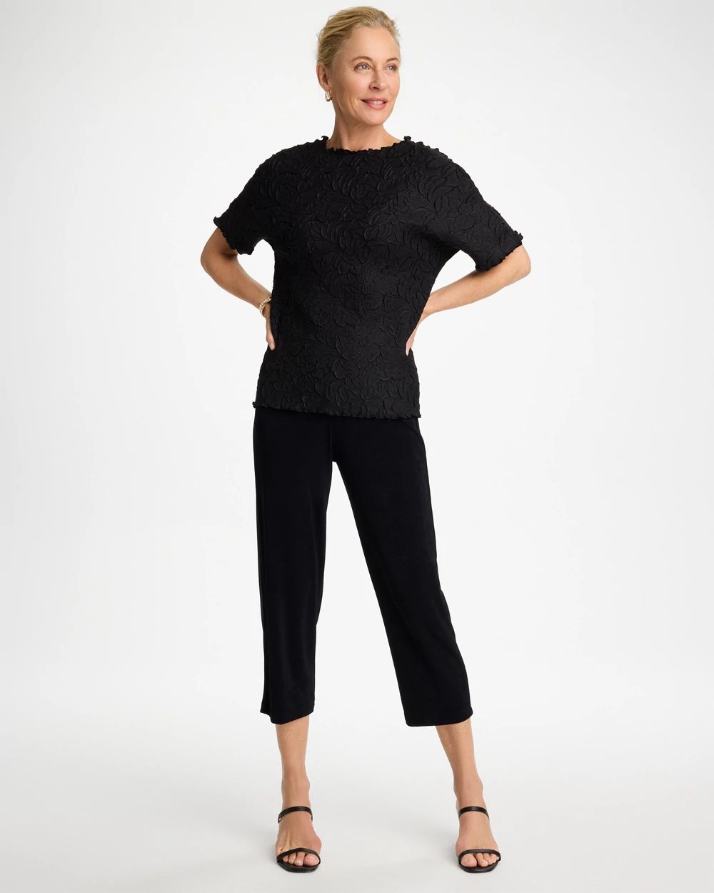 Travelers™ Embossed Pullover Top