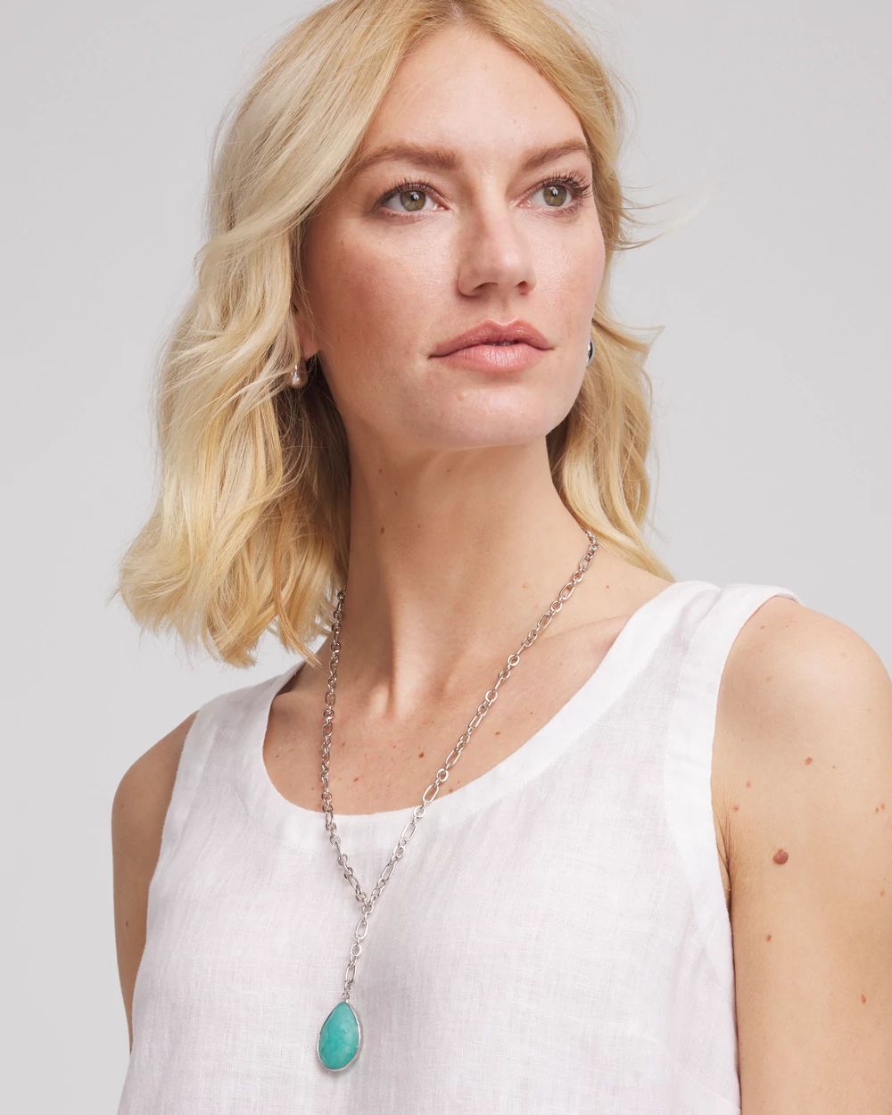 Convertible Beaded Pendant Necklace