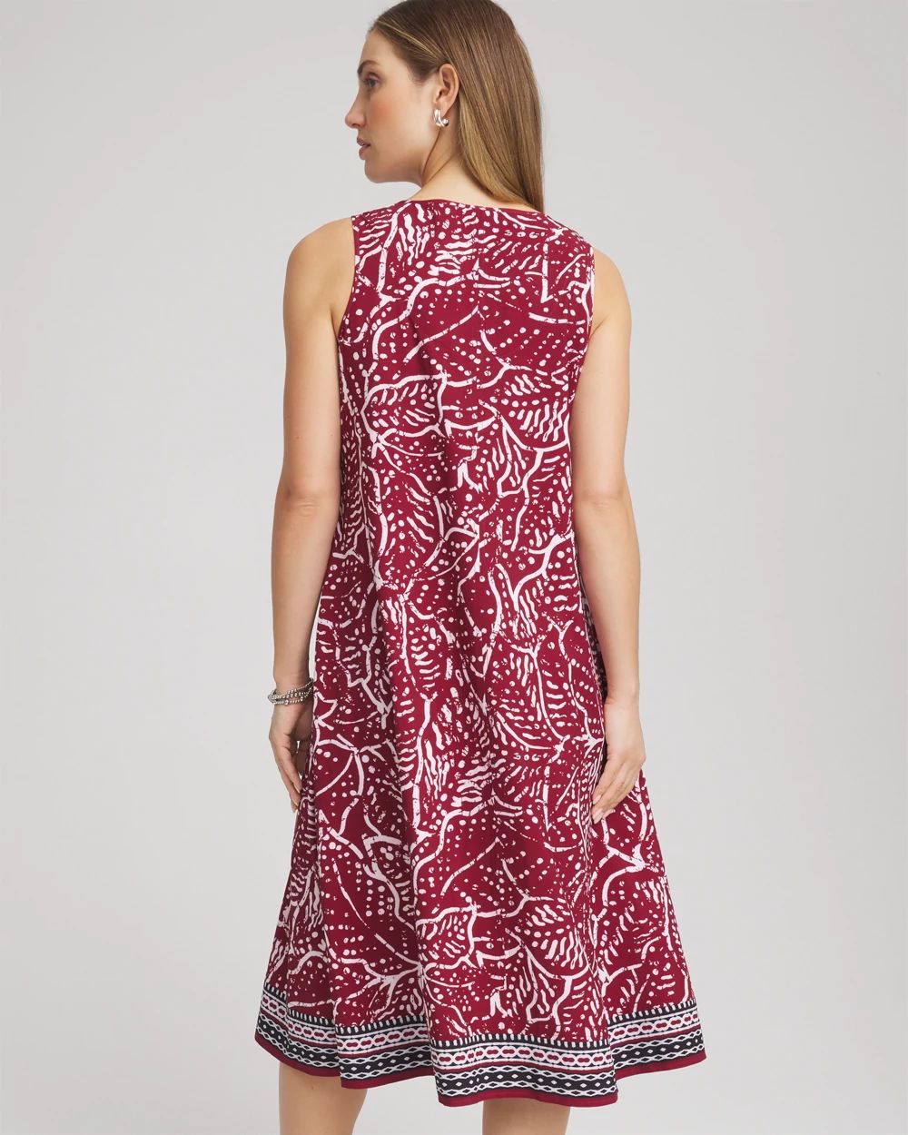 Zenergy® UPF Printed Midi Sports Dress click to view larger image.