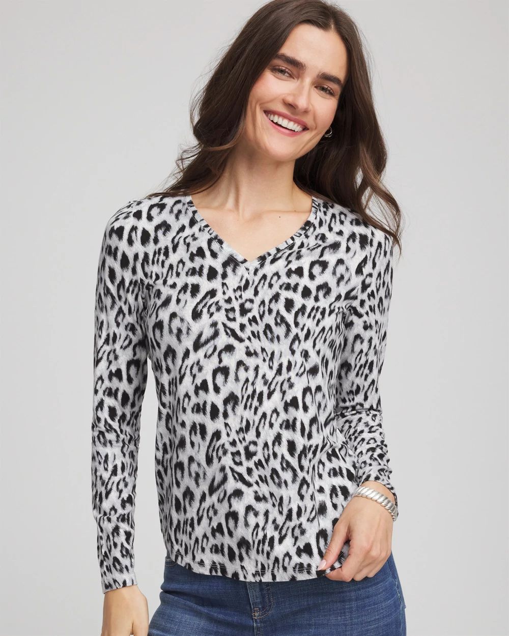 Touch of Cool™ V-Neck Layering Tee