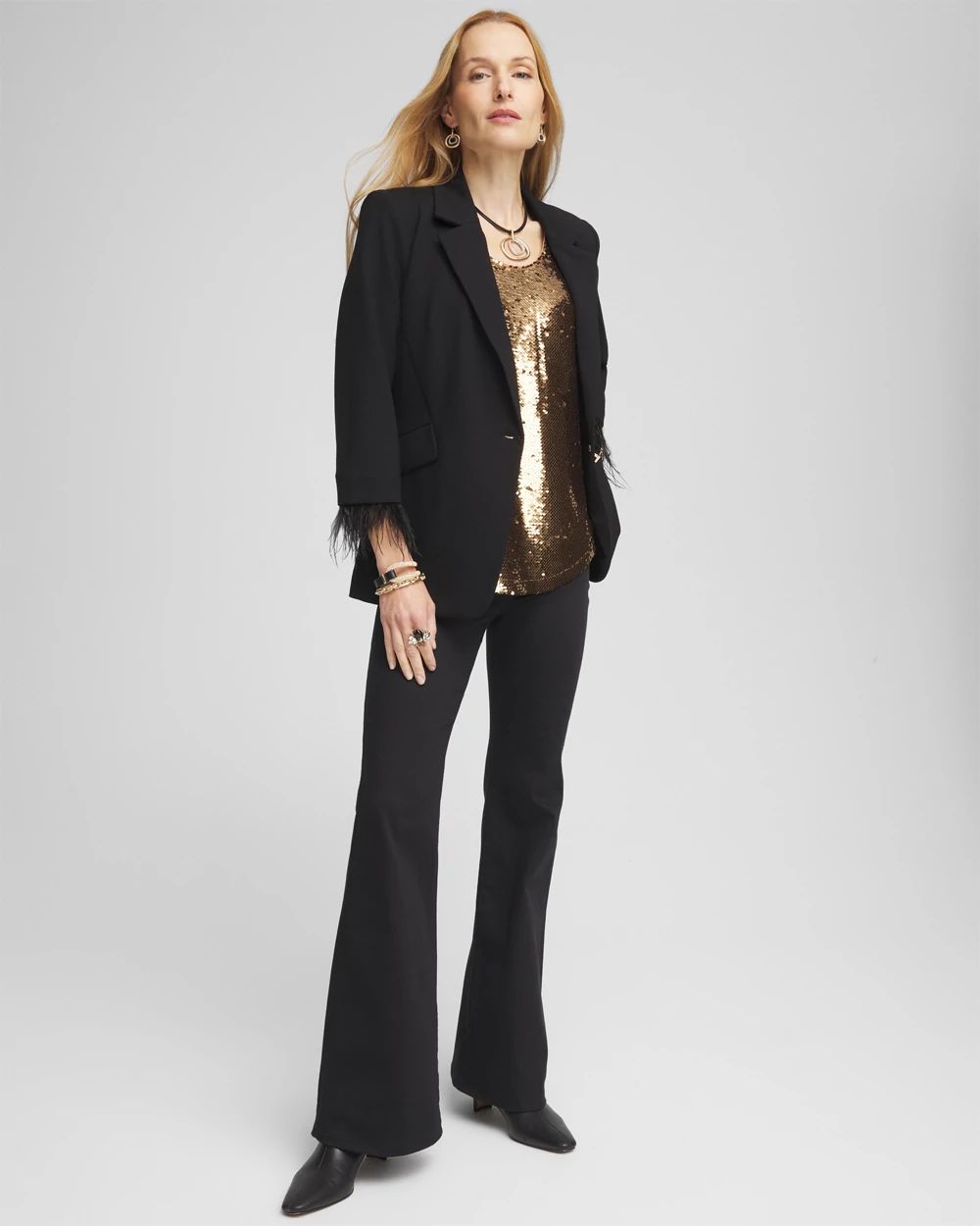 Pull On Flare Jeggings