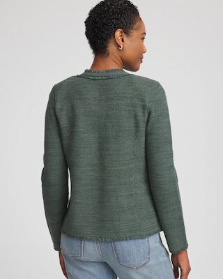 Embroidered Cotton-Blend Jacket click to view larger image.