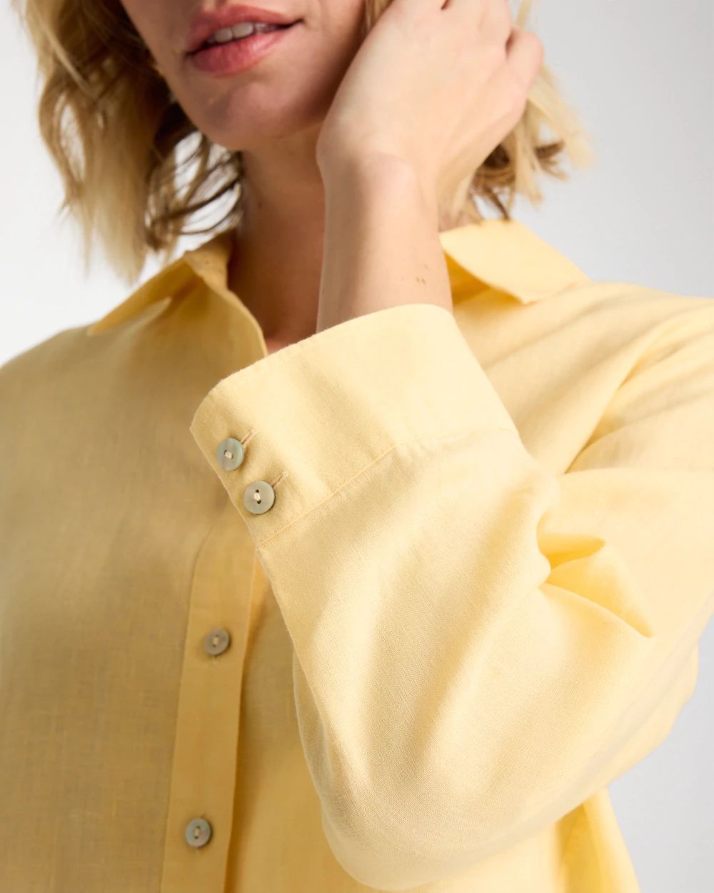 No Iron™ Linen Shirt click to view larger image.