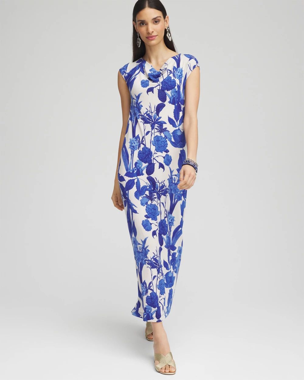 Travelers™ Cowl Neck Maxi Dress