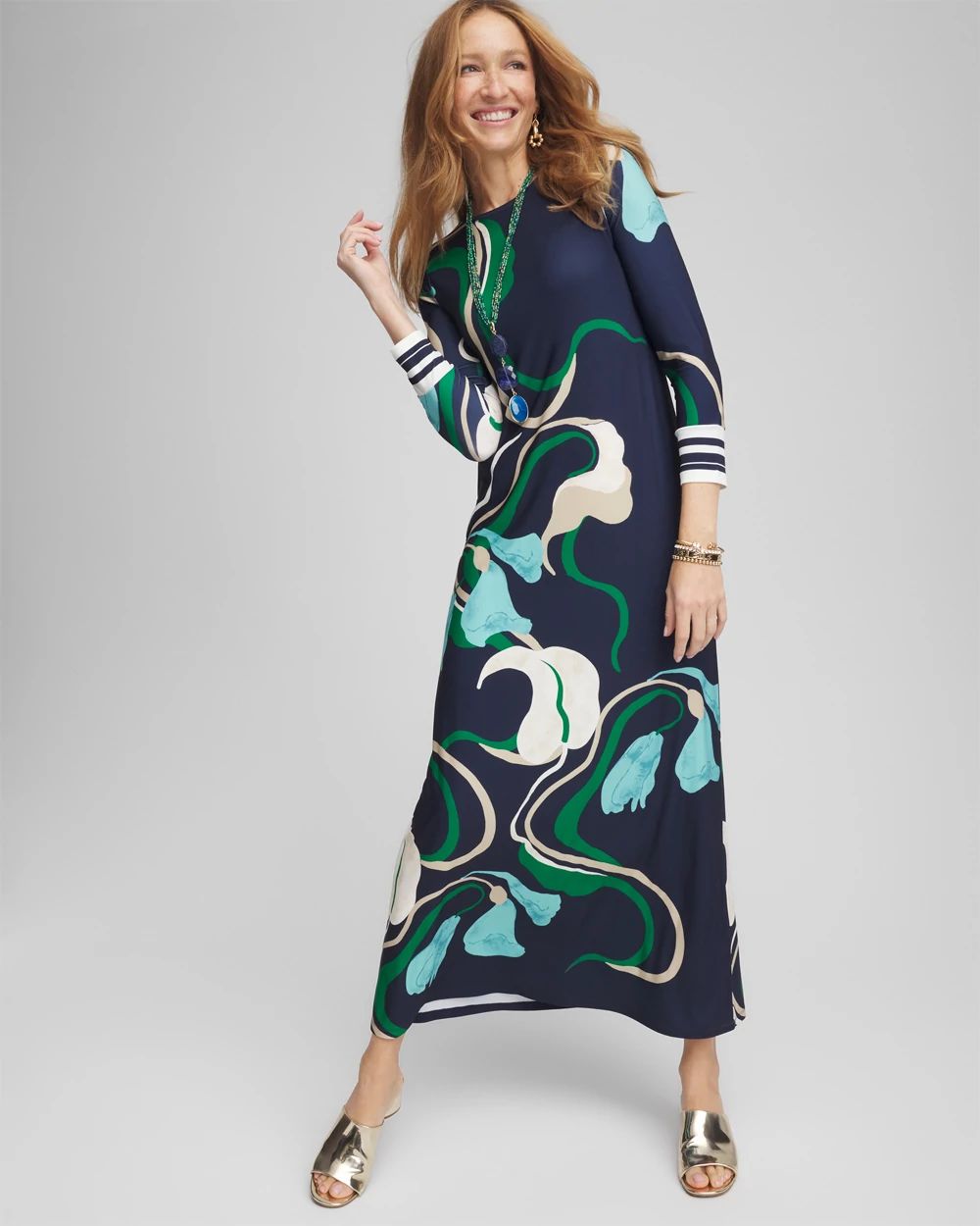 Long Sleeved Jersey Dress