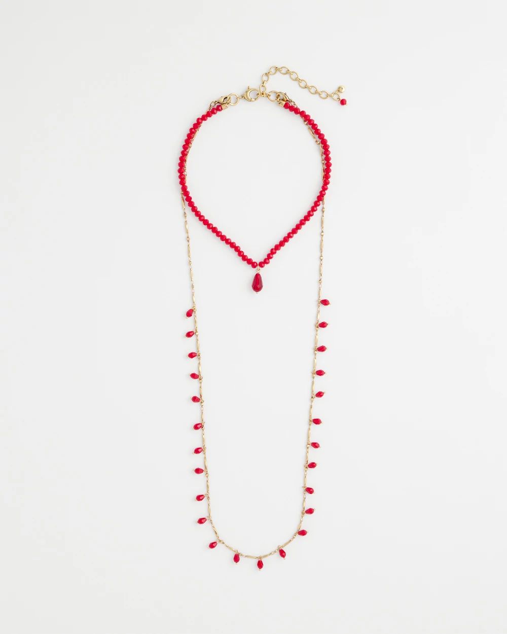 Convertible Red Necklace