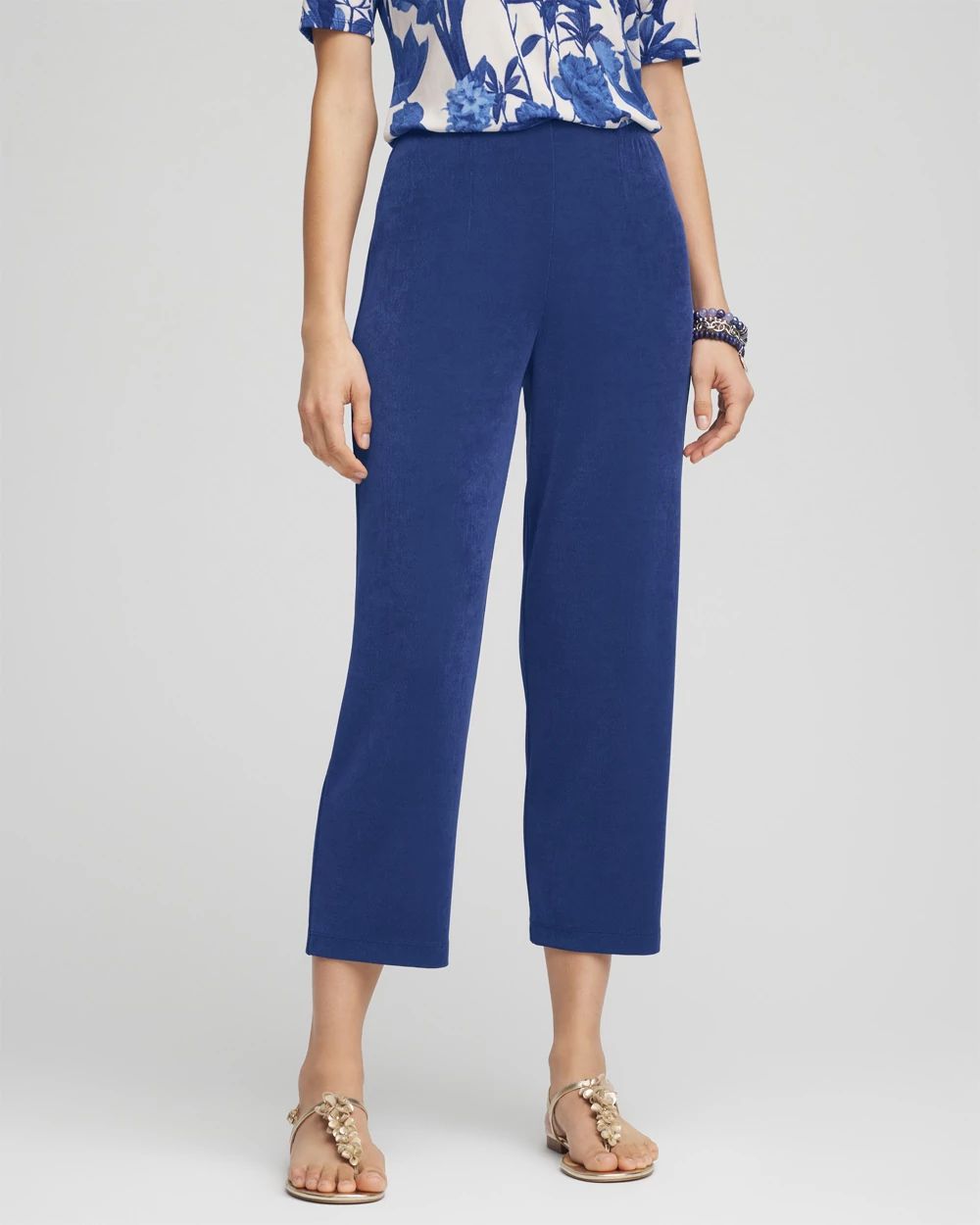Travelers™ No Tummy Cropped Pants