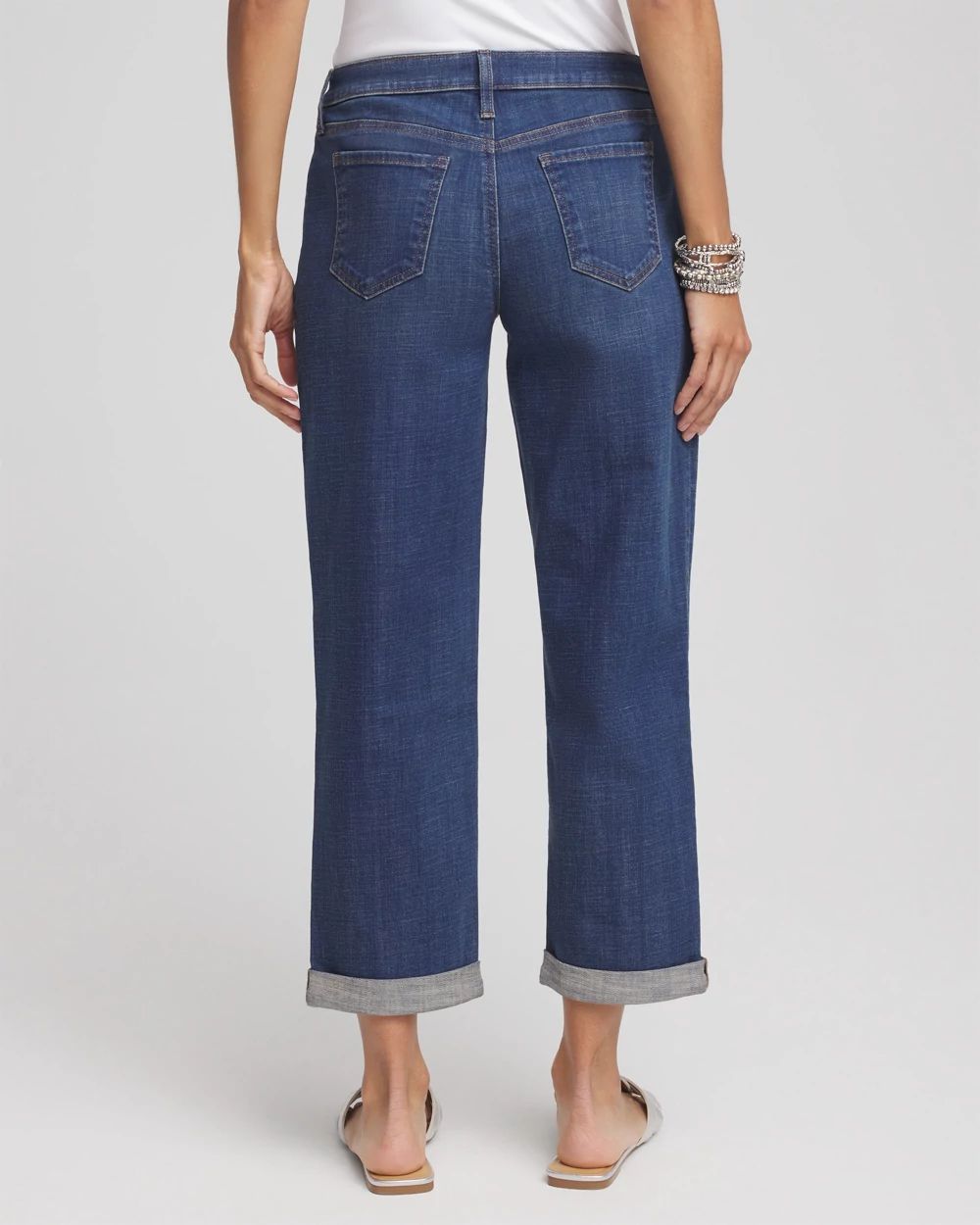 Boyfriend Crop Jeans click to view larger image.