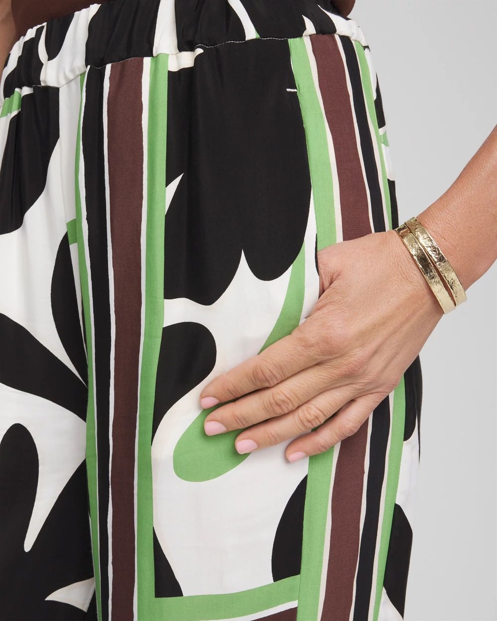 Printed Silky Soft Pants click to view larger image.