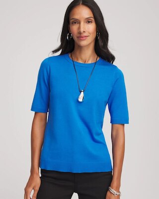 Ella Crewneck Pullover Sweater