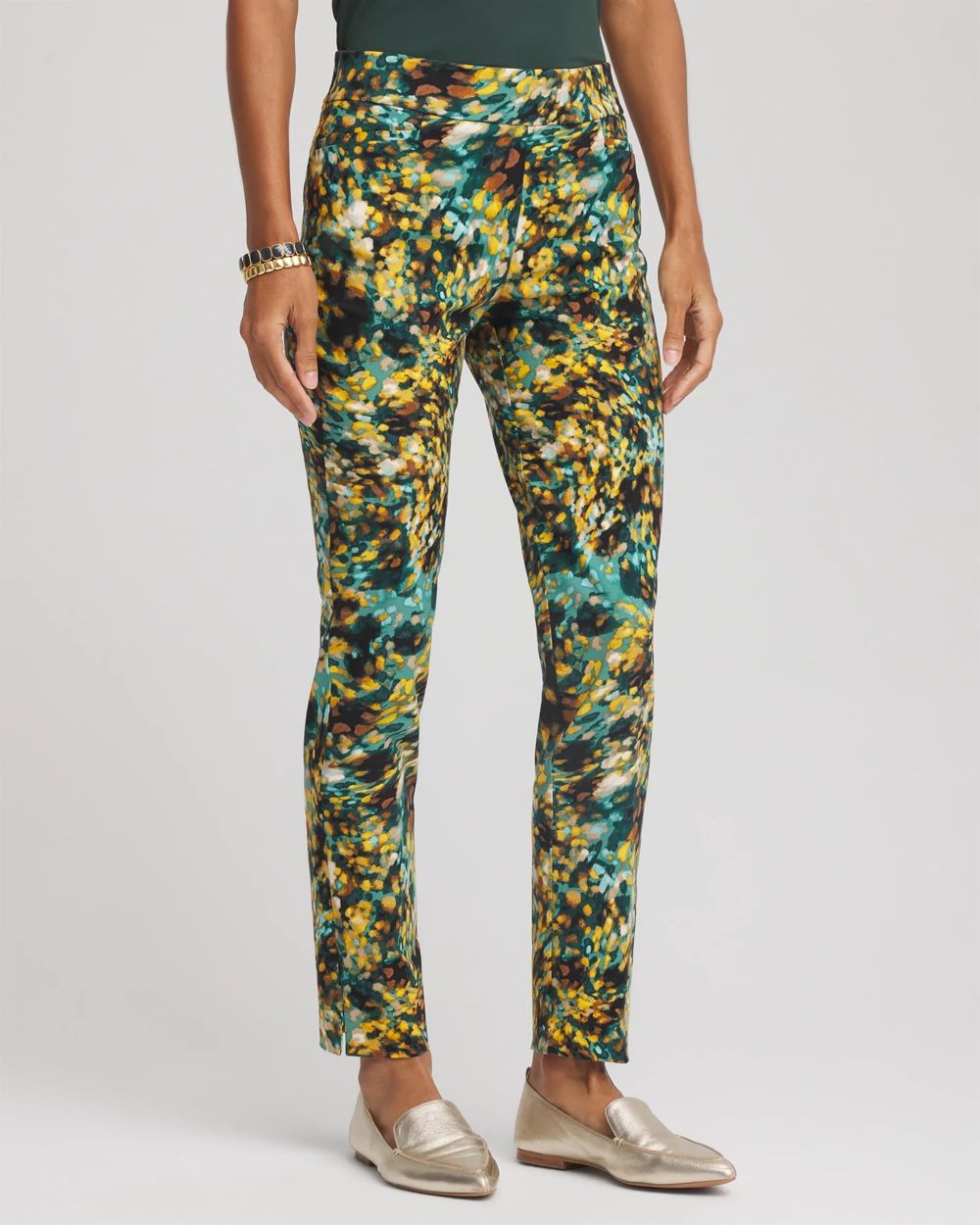 Petite Brigitte™ Slim Pull-On Ankle Pants
