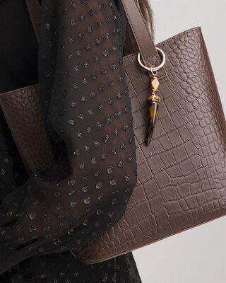 Chico's Originals Tortoise Bag Charm click to view larger image.