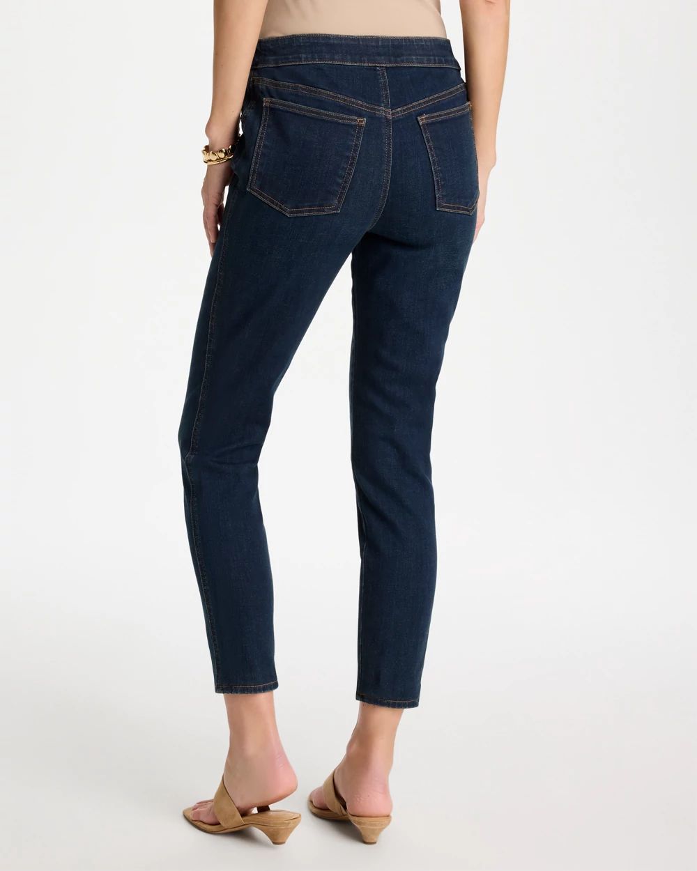Pull-On Slim Ankle Jeggings