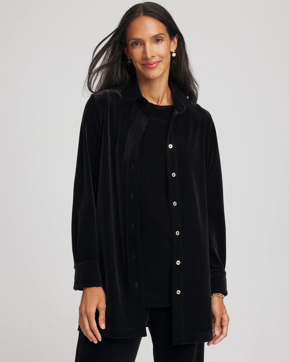 Travelers™ Velvet Button-Down Shirt