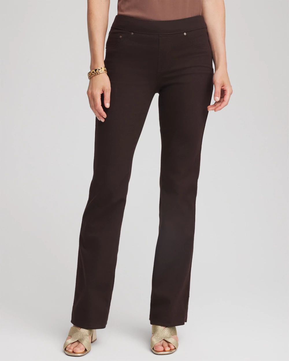 Pull-On Slim Bootcut Jeggings