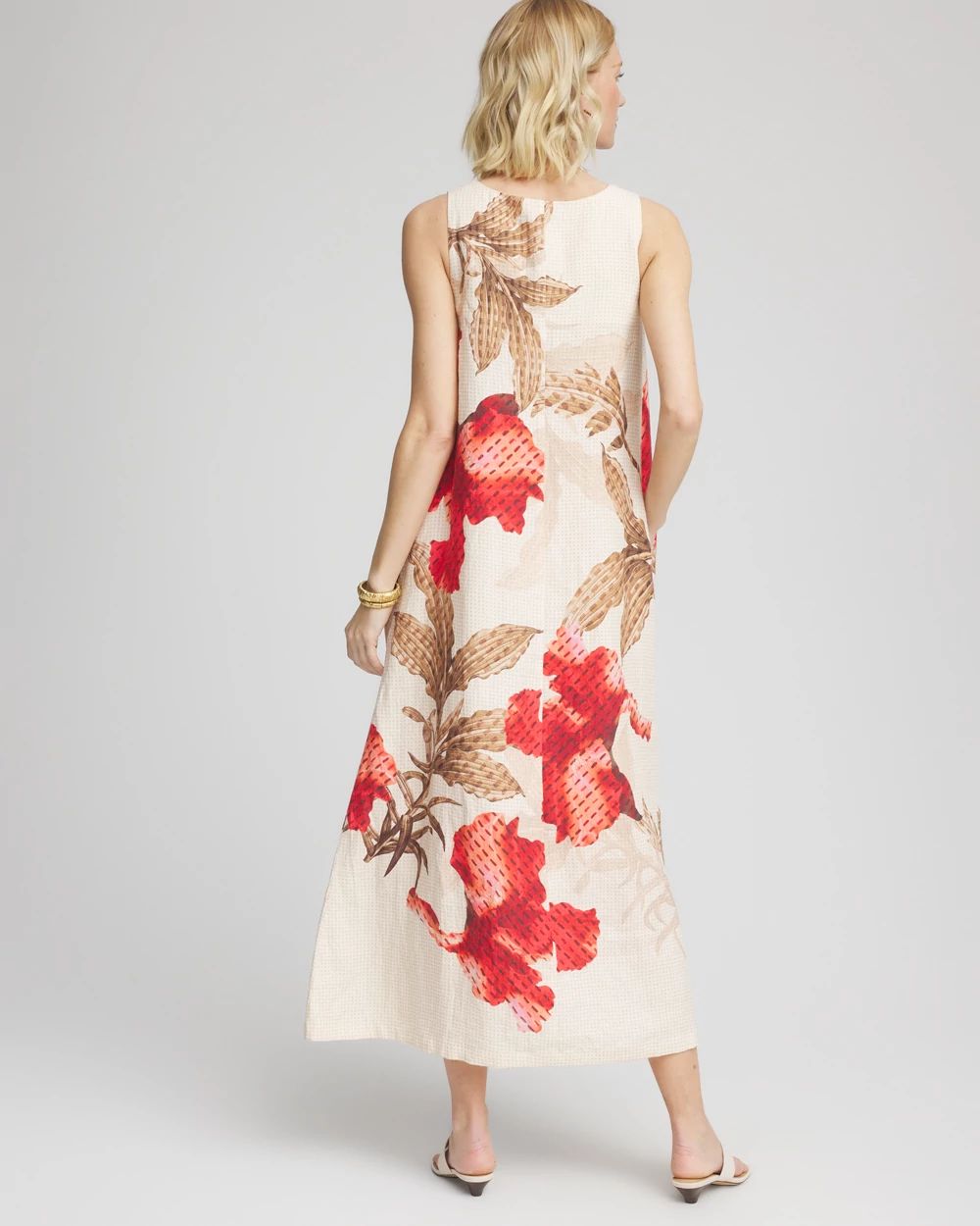 Petite Floral Tank Maxi Dress