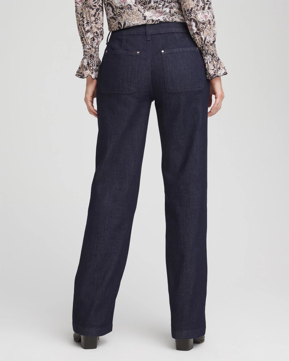 High-Rise Trouser Jeans click to view larger image.