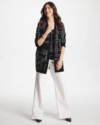 Ella Graphic Cardigan click to view larger image.