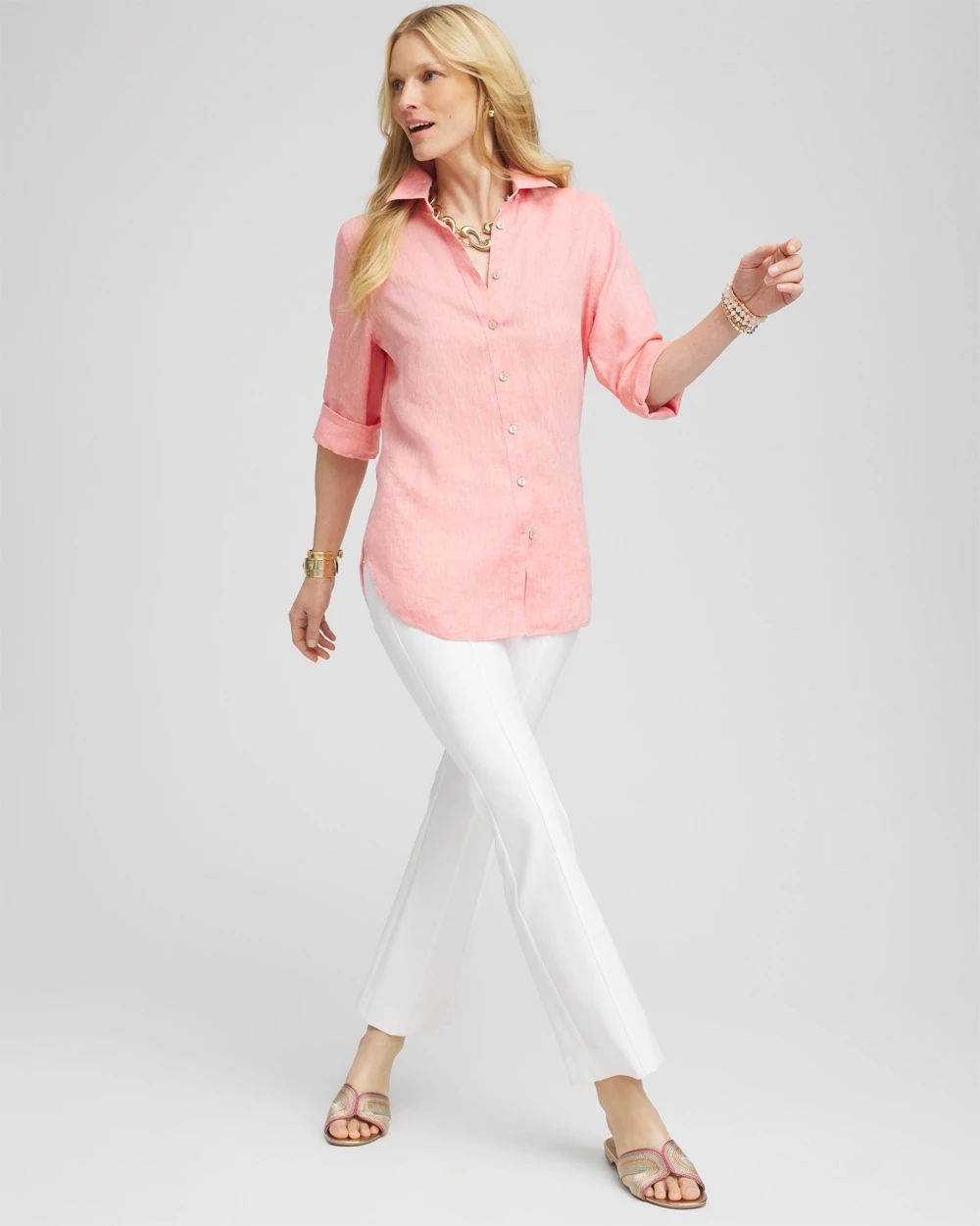 Lightweight Juliet Flared Ankle Pants