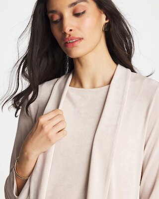 Travelers™ Long Knit Jacket click to view larger image.